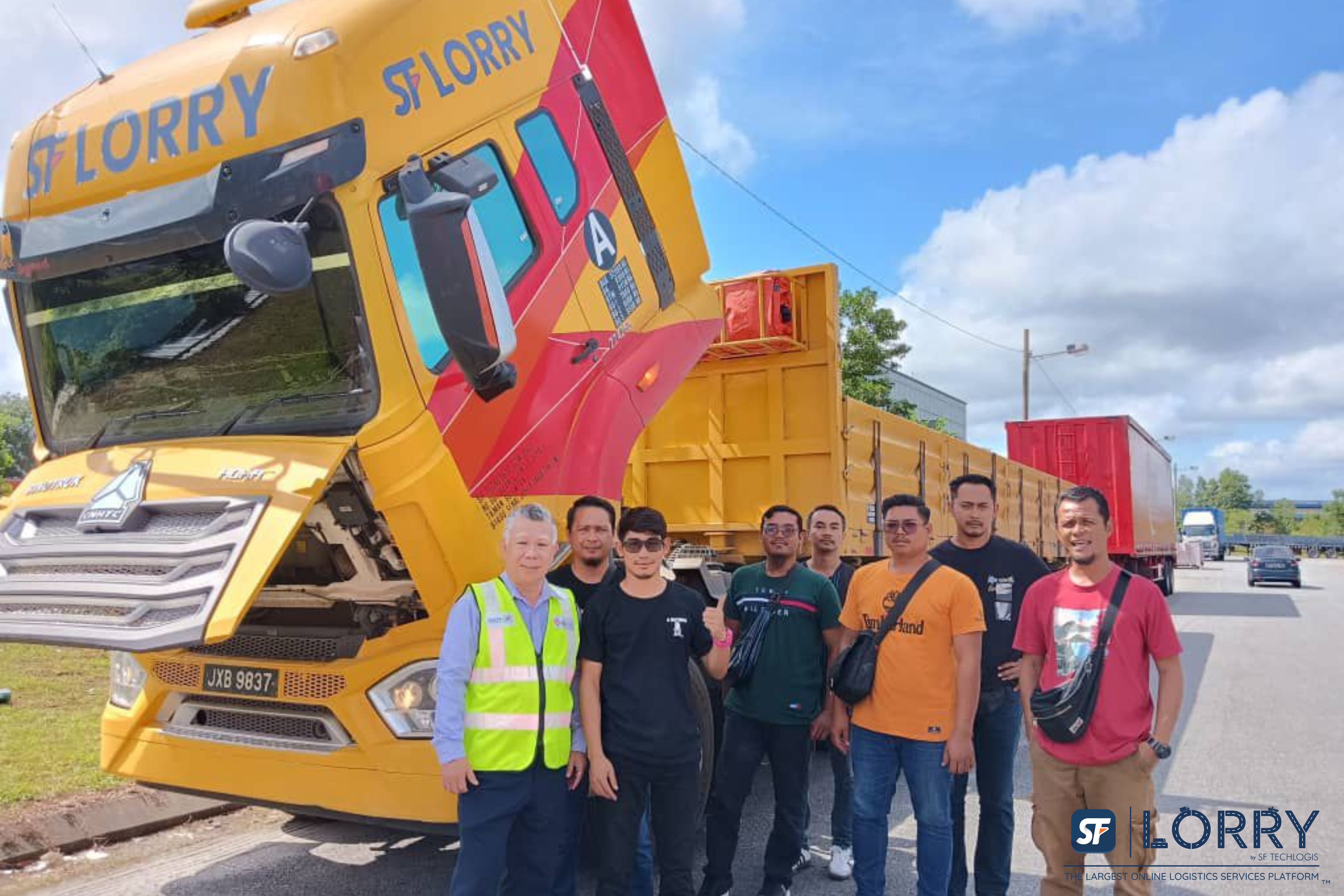 Pemandu SF Lorry menyertai latihan dalaman untuk tingkatkan kemahiran dan keselamatan penghantaran